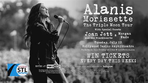Alanis Morissette performing at Hollywood Casino Amphitheatre next summer